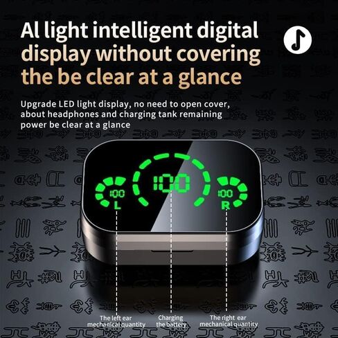 سماعات أذن TWS لاسلكية حقيقية تعمل بتقنية البلوتوث داخل الأذن مقاومة للماء سماعات أذن زرقاء سماعات أذن لاسلكية لهواتف iPhone وAndroid سماعات أذن صغيرة غير مرئية تعمل بتقنية البلوتوث لقناة الأذن الصغيرة in Kuwait