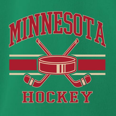 قبعة Minnesota MN Classic Retro Fantasy Hockey City Hometown Pride Sports 5 لوحات ريترو لسائقي الشاحنات، كيلي، مقاس واحد in Saudi Arabia
