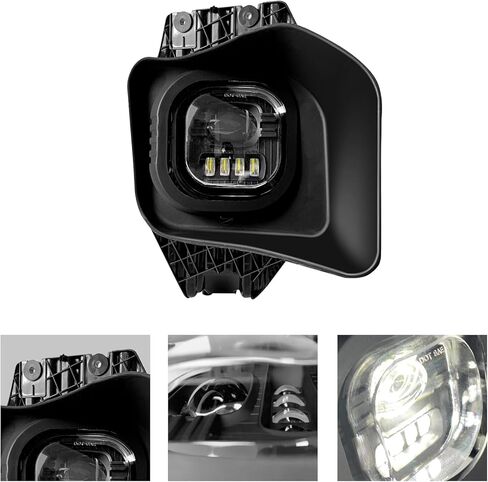 مجموعة مصابيح الضباب LED مناسبة لـ 2011 2012 2013 2014 2015 2016 Ford F250 F350 F450 Super Duty المصد الأمامي أضواء الضباب in Kuwait