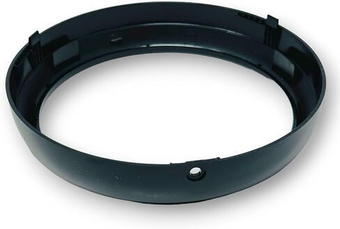 Generic Unity U-8173-0002 Front Ring Round Lens Bezel for S04 Spotlight Head 6"" Black in Saudi Arabia