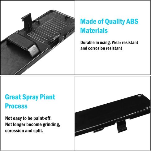 TTCR-II Compatible with 2019-2025 Toyota RAV4 Roof Rack Port Cover (Piano Black, Painted), 4 Packs Roof Rack Molding Port Cover Trim for 2019-2025 RAV4 in Saudi Arabia