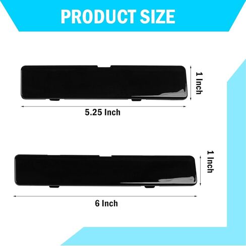 TTCR-II Compatible with 2019-2025 Toyota RAV4 Roof Rack Port Cover (Piano Black, Painted), 4 Packs Roof Rack Molding Port Cover Trim for 2019-2025 RAV4 in Saudi Arabia