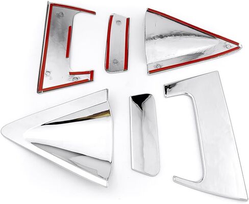 Compatible for Honda HRV HR-V 2016-2020 Exterior Accessories Rear Door Handle Protector Cover Door Bowl Caps ABS Styling Decor Anti Scratch (Chrome Color) in Saudi Arabia