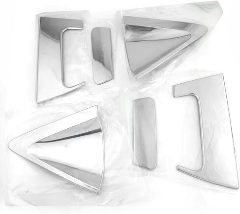 Compatible for Honda HRV HR-V 2016-2020 Exterior Accessories Rear Door Handle Protector Cover Door Bowl Caps ABS Styling Decor Anti Scratch (Chrome Color) in Saudi Arabia