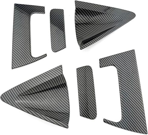 Compatible for Honda HRV HR-V 2016-2020 Exterior Accessories Rear Door Handle Protector Cover Door Bowl Caps ABS Styling Decor Anti Scratch (Chrome Color) in Saudi Arabia