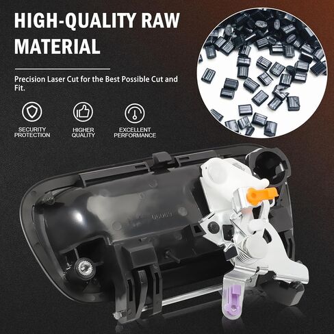 Upgraded Metal Tailgate Handle Latch w/Keyhole Fits for Tundra 2000 2001 2002 2003 2004 2005 2006 Tailgate Handle Assembly TO1915110 69090-OC010 69090-0C010 690900C010 69090-OC030-C0 in Kuwait