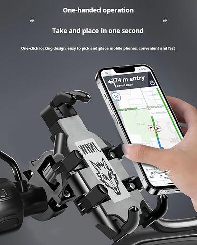 Golf Cart Phone Holder,Octopus Motorcycle and Bicycle Mobile Phone Holder, Anti Fall, Shockproof and Rotatable, Suitable for All Mobile Phones in Saudi Arabia