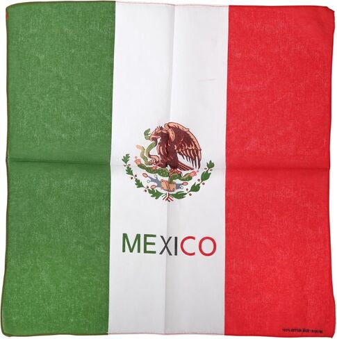 Motique Accessories Large Cotton Bandanas - Honduras Flag Honduran Bandanna in Kuwait