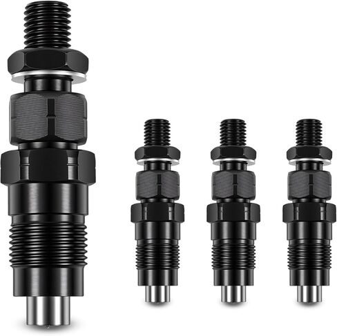 مجموعة حاقن الوقود مكونة من 4 قطع متوافقة مع محرك كوبوتا V1505 V1505T V1305 V1205 D905 D1005 D1105 16032-53000 16032-53902 in Kuwait