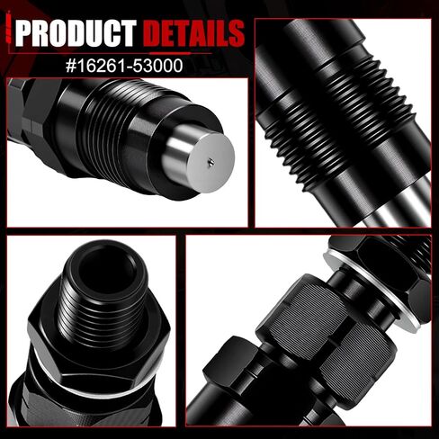 مجموعة حاقن الوقود مكونة من 4 قطع متوافقة مع محرك كوبوتا V1505 V1505T V1305 V1205 D905 D1005 D1105 16032-53000 16032-53902 in Kuwait