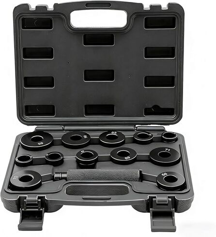 Transmission Bushing Driver Tool Kit, 13-Piece Master Set for GM 700R4 4L60 4L60E 4L65E, Bearing and Seal Installer Remover with Knurled Handle Press Drivers in Kuwait