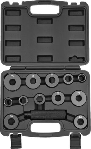 Transmission Bushing Driver Tool Kit, 13-Piece Master Set for GM 700R4 4L60 4L60E 4L65E, Bearing and Seal Installer Remover with Knurled Handle Press Drivers in Kuwait