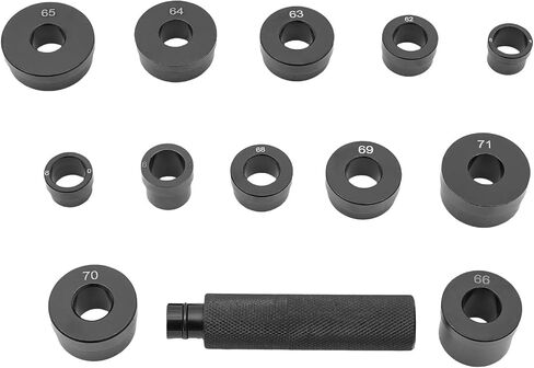 Transmission Bushing Driver Tool Kit, 13-Piece Master Set for GM 700R4 4L60 4L60E 4L65E, Bearing and Seal Installer Remover with Knurled Handle Press Drivers in Kuwait