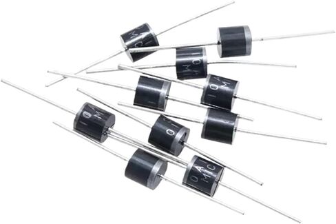 20PCS 6A10 10A10 20A10 R-6 DIP Electrical Axial Rectifier Diode 6A 10A 20A 1000V(20A10) in Saudi Arabia