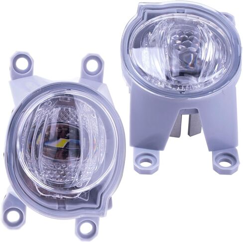 One Set Fog Light Lamps + Covers + Switch + Brackets + Wiring Compatible With Toyota RAV4 2019-2024 Replaces TO1038223 TO1039223 TO1038225 TO1039225 TO2593142 TO2592142 (LED), BLACK in Saudi Arabia