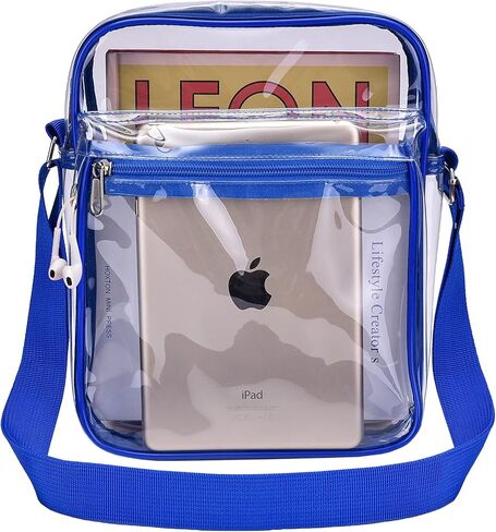 USPECLARE محفظة شفافة لأحداث الاستاد، حقيبة شفافة للرجال والنساء in Kuwait