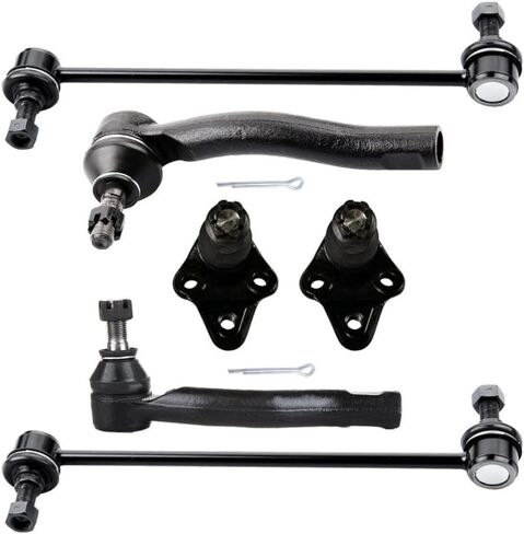 1pc Front Right Tie Left Outer Rod 2pcs Sway Bars Suspension Kit Lower Side Alloy Steel Coated Greasable for Toyota for Corolla 1.8L 2003-2008 in Kuwait