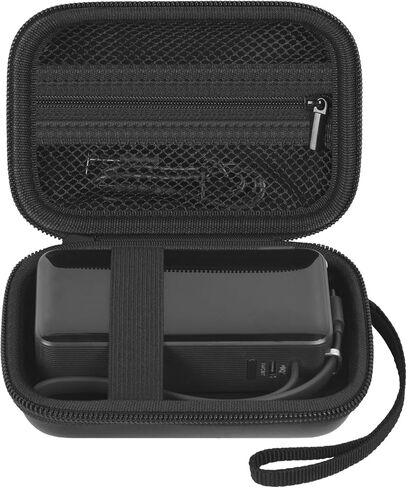 Boobowl Travel Case Compatible with Anker 3-in-1 Portable for iPhone Charger, 10,000mAh Power Bank, Storage Bag for Anker Charging Station with Accessories Mesh Pocket (Box Only)-Black in Kuwait