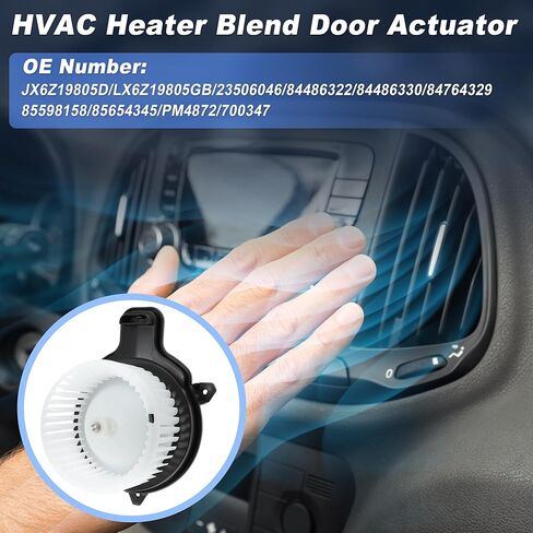 ACROPIX AC Heater Blower Motor for Chevy Malibu 2016-2024 for Ford Escape 2020-2024 Replace JX6Z19805D/LX6Z19805GB/23506046/84486322/84486330/84764329/85598158/85654345/PM4872/700347 in Saudi Arabia