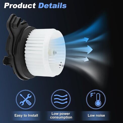 ACROPIX AC Heater Blower Motor for Chevy Malibu 2016-2024 for Ford Escape 2020-2024 Replace JX6Z19805D/LX6Z19805GB/23506046/84486322/84486330/84764329/85598158/85654345/PM4872/700347 in Saudi Arabia