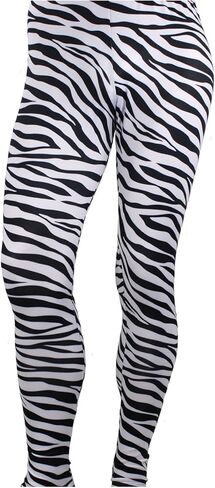 Largemouth Men's Heavy Metal Rocker Pants Zebra Black/White in Saudi Arabia
