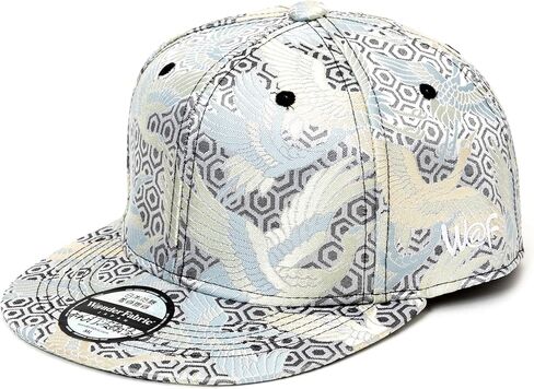 Japanese Pattern Cap Baseball Cap with Traditional Japanese Embroidery Nishijin and Kiryu Weaving Design Men's Snapback Hat in Saudi Arabia