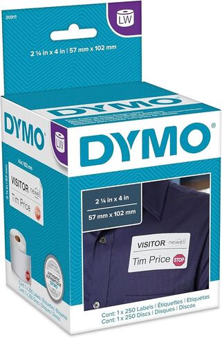 DYM30911 - Dymo Visitor Management Time-Expiring Name Badges in Saudi Arabia