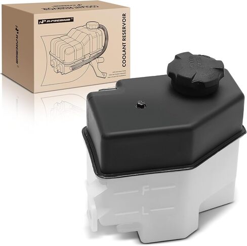 A-Premium Engine Coolant Overflow Recovery Reservoir Tank [with Cap] Compatible with Hyundai Accent 2006-2011 & Kia Rio 2006-2011, Rio5 2006-2011, 1.6L, Petrol in Saudi Arabia
