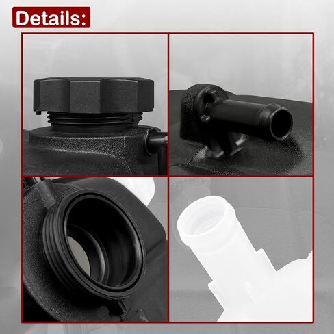 استبدال خزان سائل تبريد المحرك 603-955 95269001 95201979 95380033 13502353 متوافق مع شيفروليه تراكر تراكس بويك إنكور مع خرطوم نزيف الهواء وخرطوم السخان in Kuwait