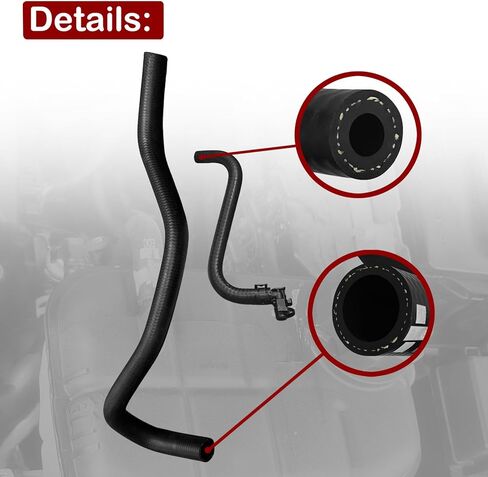 استبدال خزان سائل تبريد المحرك 603-955 95269001 95201979 95380033 13502353 متوافق مع شيفروليه تراكر تراكس بويك إنكور مع خرطوم نزيف الهواء وخرطوم السخان in Kuwait