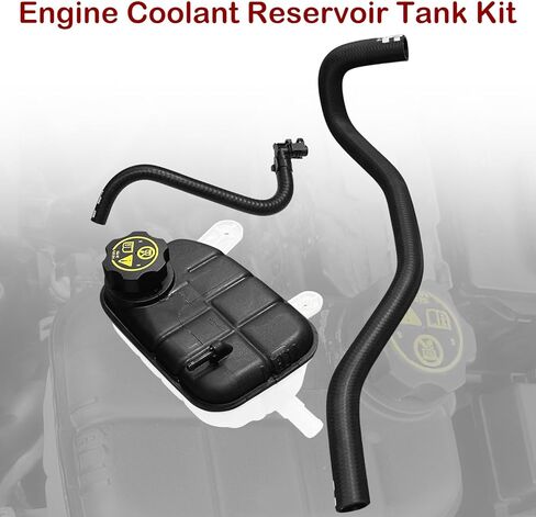 استبدال خزان سائل تبريد المحرك 603-955 95269001 95201979 95380033 13502353 متوافق مع شيفروليه تراكر تراكس بويك إنكور مع خرطوم نزيف الهواء وخرطوم السخان in Kuwait