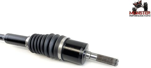 Monster Axles Front Left Axle with Bearing for Can-Am Defender 705401802, XP Series, fits stock length up to a 4" lift kit in Saudi Arabia