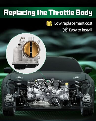 SCITOO Electric Throttle Body For Lexus GS300,For Lexus IS250 Replaces 678020, S20130, TB1121, 2203031020 in Saudi Arabia