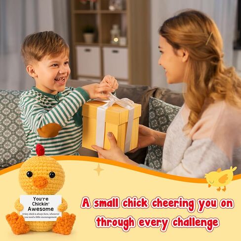 سلة عيد الفصح الأساسية الحشوات الصغيرة هدايا الفرخ للفتيات المراهقات والأطفال النساء هدايا عيد الفصح عيد الأم عيد ميلاد التخرج اليدوية الدجاج العاطفي دعم ابتهاج لابن ابنة أخت صديق in Kuwait