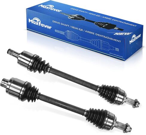 MAXFAVOR CV عمود المحور الجمعية زوج مجموعة الجبهة اليسرى الجانب الأيمن متوافق مع نيسان مورانو SE SL S 3.5L AWD 2003 2004 2005 2006 2007 in Saudi Arabia