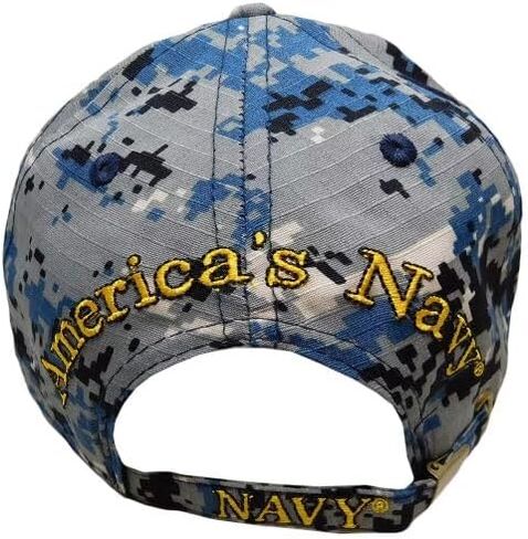 Trade Winds U.S. Navy 3D Letters Digital Camo ACU Hat (Officially Licensed by The US Navy) in Saudi Arabia
