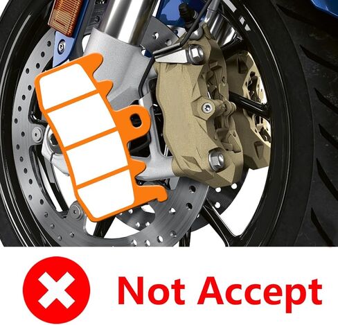 Front Rear Carbon Fiber Brake Pads Compatible with for BMW R1250GS R 1250 GS Adventure Edition Exclusive Rallye 2018-2024 R1250RT R 1250 RT SE LE 2019 2020 2021 2022 2023 2024 FA724F FA209R in Saudi Arabia