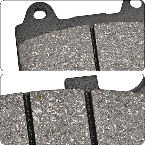 Front and Rear Brake Pads Compatible with YAMAHA XV 1600 Road Star 01-05, XV1600 A Wildstar 99-04, Silverado 07-09, XV 1600 Midnight Star 02-03, Midnight 2003 in Saudi Arabia