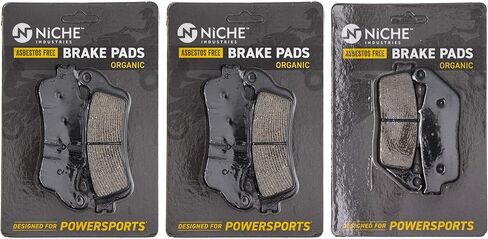 NICHE Brake Pad Set for Victory Vision 2204195 2203679 Front Rear Semi-Metallic in Saudi Arabia