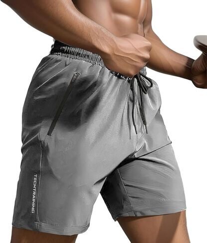 Shorts Men, Mens Letter Print Drawstring Shorts in Saudi Arabia