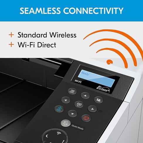 Kyocera 1102RY2US0 موديل ECOSYS P2040dw طابعة ليزر شبكية أحادية اللون، 42 صفحة في الدقيقة أبيض وأسود، دقة الطباعة 600 × 600 نقطة في البوصة حتى 1200 نقطة في البوصة، قدرة قياسية لاسلكية وواي فاي مباشرة، ذاكرة 256 ميجابايت in Saudi Arabia