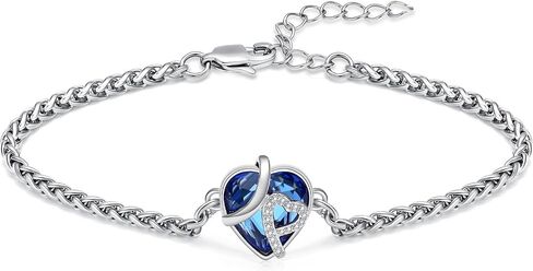 Cremation Jewelry Heart Urn Bracelet for Human Ashes for Women Men Memorial Keepsake Link Bracelet in Saudi Arabia