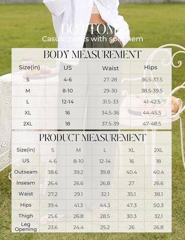 GRACE KARIN Linen Pants Women,Elastic High Waist Wide Leg Pants with Pockets,Comfy Beach Vacation Trousers in Saudi Arabia
