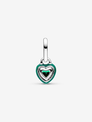 PANDORA Me Blue Chakra Heart Mini Dangle Charm - Sterling Silver Charm with Man-Made Crystal & Enamel - Gift for Women - Includes Gift Box in Saudi Arabia