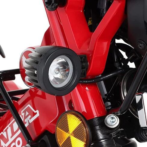 مناسب لسيارة Honda CT125 Trail 125 Hunter Cub (2019-UP) طقم دعامة تثبيت إضاءة LED عالية السطوع للقيادة على الطرق الوعرة مع حزام الأسلاك (مجموعة الضوء الأبيض) in Kuwait