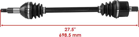 محور السيرة الذاتية الخلفي كالتريك متوافق مع Can-Am Maverick Sport 1000 2019-2022 / Commander 700 2022-2024 / Commander 1000R 2021-2024 يسار أو يمين 705502552 in Saudi Arabia