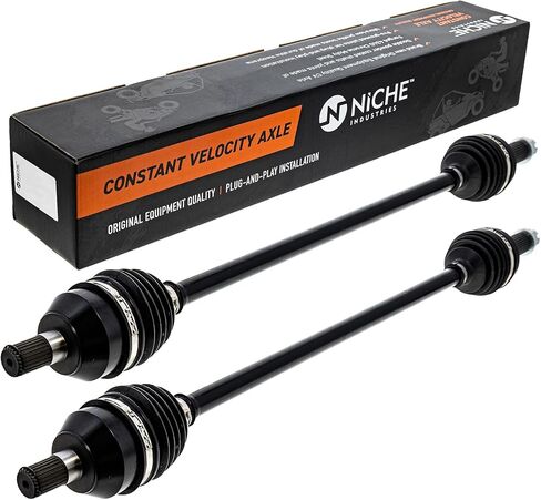 NICHE Front CV Axle Drive Shaft for Can-Am Maverick 1000R X3 R RR Turbo Max XRS XMR 705402048 2 Pack in Saudi Arabia