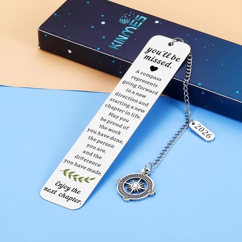 2026 Retirement Bookmark for Women Farewell Gifts for Coworkers, Coworker Leaving Going Away Goodbye Gifts for Boss Manager Teacher Employee, Retirement Gift for Woman in Saudi Arabia