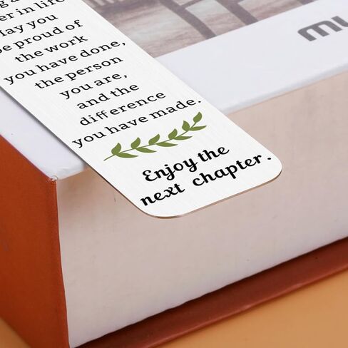 2026 Retirement Bookmark for Women Farewell Gifts for Coworkers, Coworker Leaving Going Away Goodbye Gifts for Boss Manager Teacher Employee, Retirement Gift for Woman in Saudi Arabia