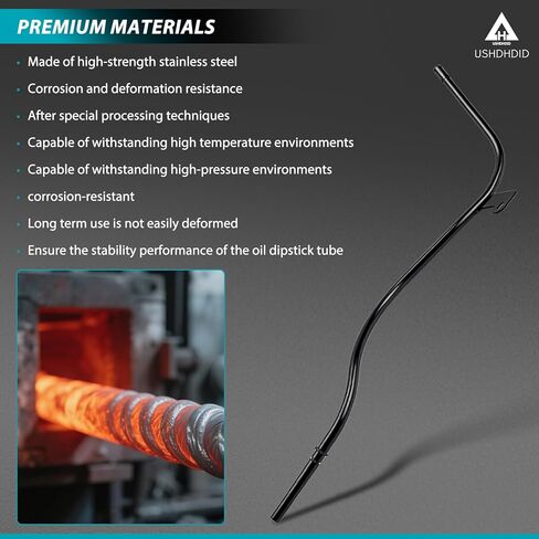 917-374 Engine Oil Dipstick Tube Compatible with Ford F2500 2001,F3500 1999-2003,G3500 F4500 F5500 SuperDuty F53 1999-2004,Ford Excursion 2000-2005 in Kuwait